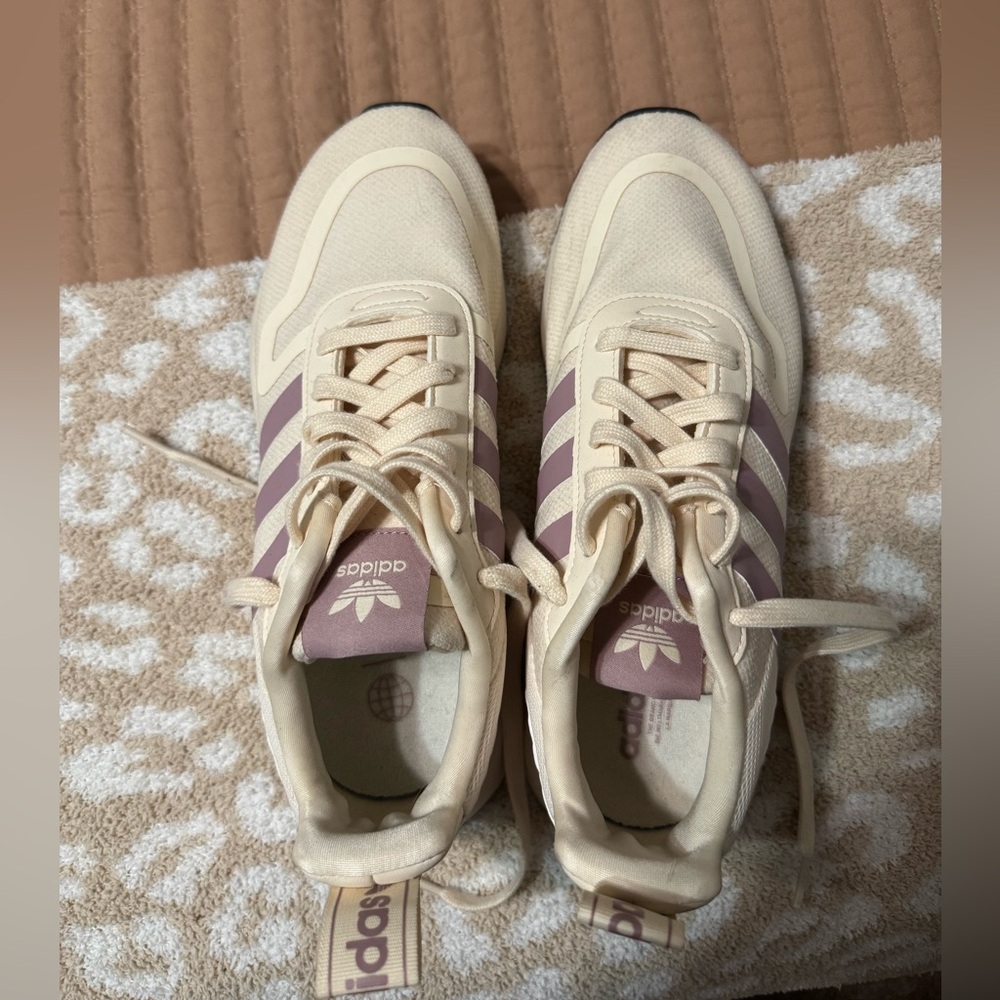 Size 8 1/2 adidas, never worn, brand new without box.